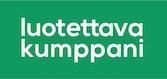 Luotettava kumppani -logo