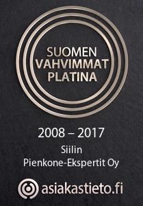 Suomen vahvimmat platina 2008-2017